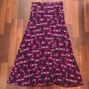 LuLaRoe Maxi Aztec Print Skirt